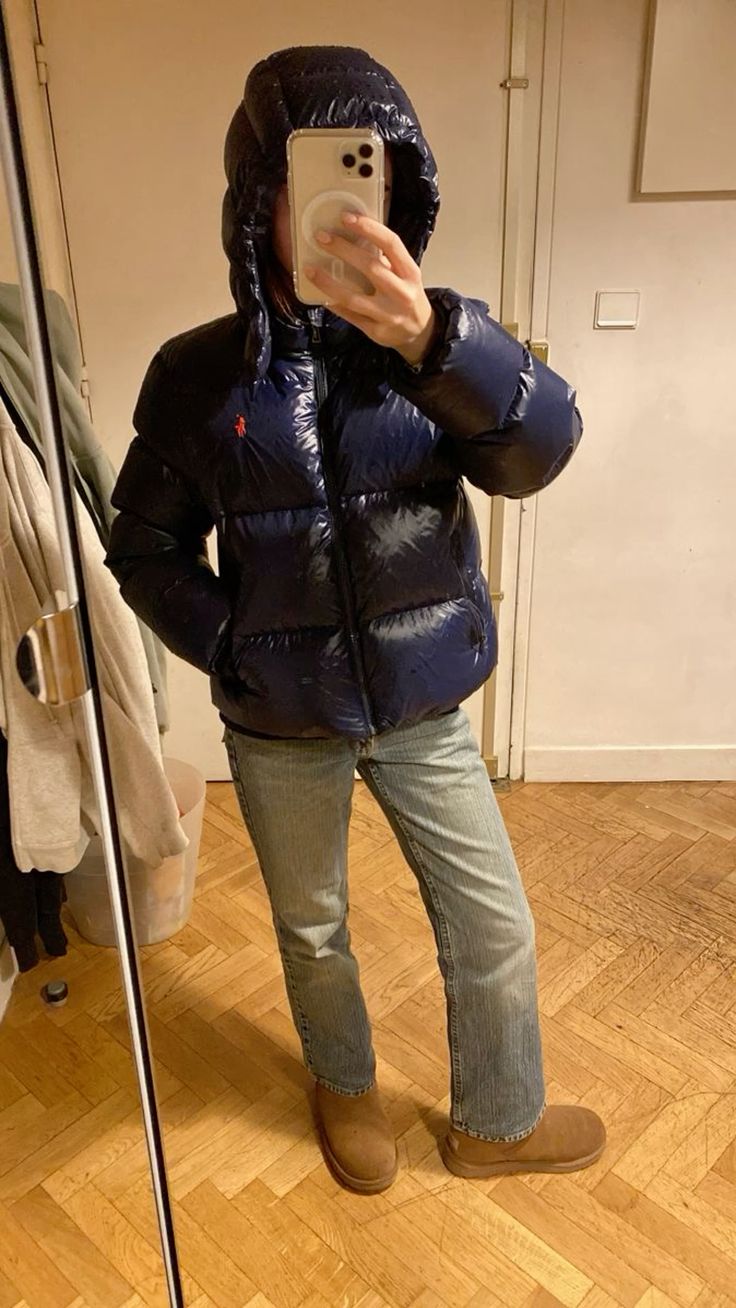 Ralph Lauren Puffer Jacket - Navy
